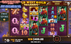 wild west gold megaways scatters